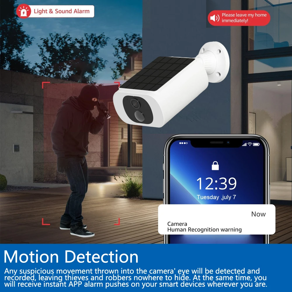 Tuya 5MP Solar Security Camera - đánh giá và giá Home Security Cameras Wireless