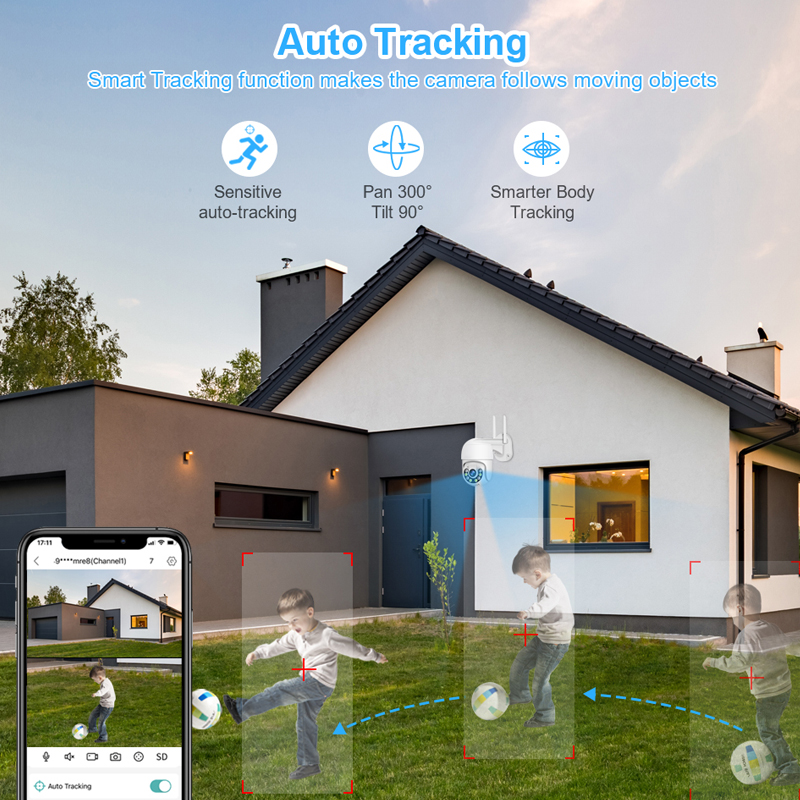 Smar 3MP Wireless CCTV Securit - đánh giá và giá Home Security Ideas