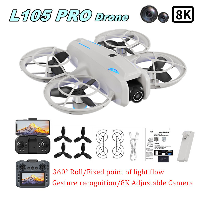 L105 PRO Drone Duel 8k Lens Fu - đánh giá và giá Home Security Cameras Outdoor