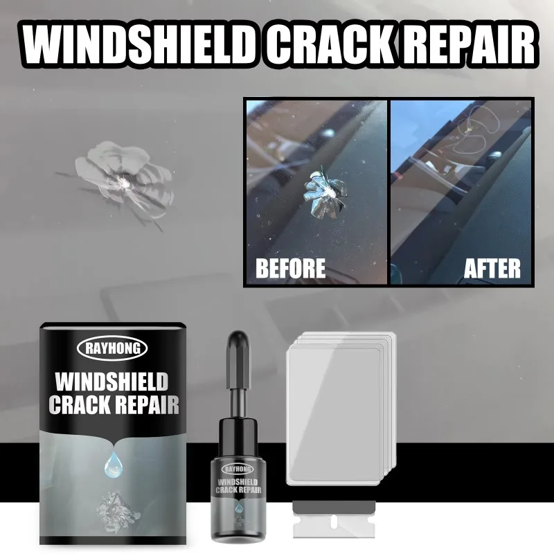 Windshield Crack Repair Fluid  - đánh giá và giá Glass Break Detector