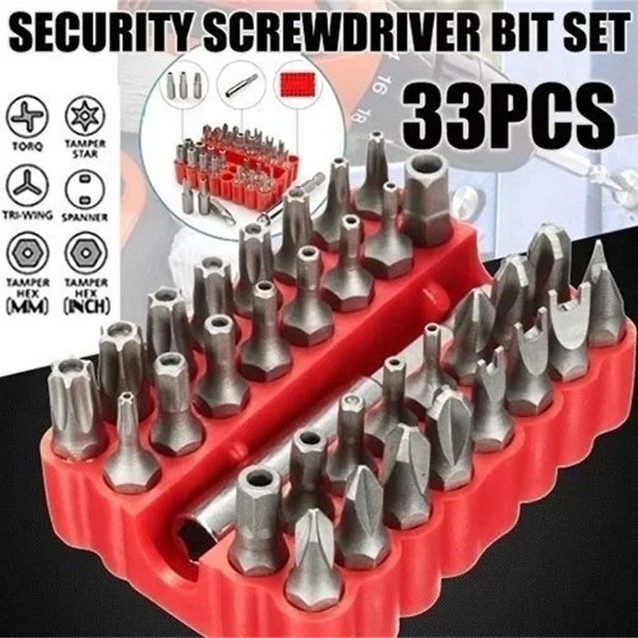33pc Professional Security Bit - đánh giá và giá Home Security Essential