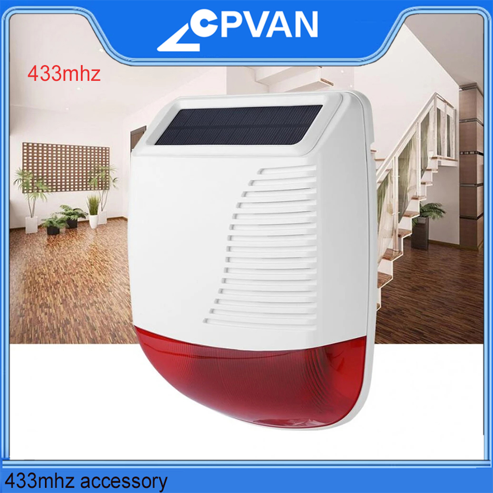 CPVAN Outdoor Wireless Siren 1 - đánh giá và giá Home Security Adt